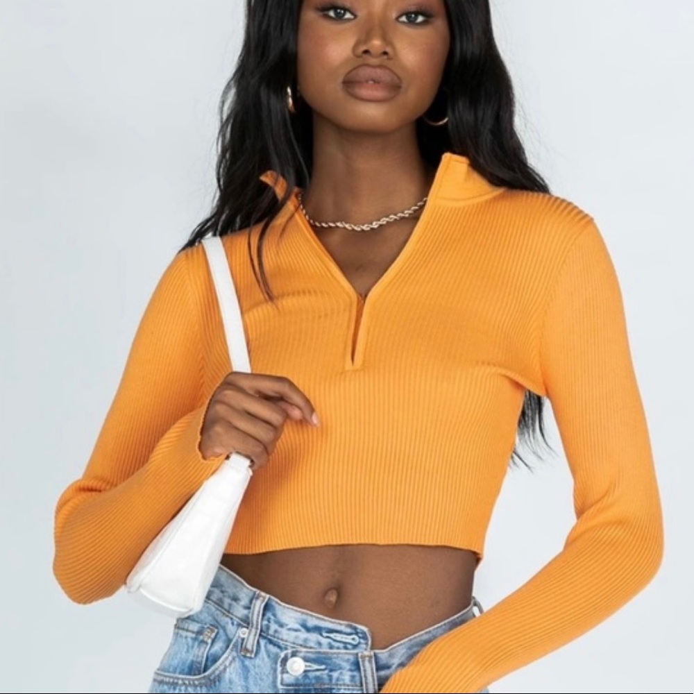Blanco top orange